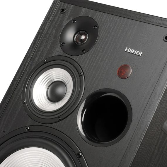 КОЛОНКИ EDIFIER R2850DB BLACK / 150W RMS / BLUETOOTH 5.1 /  RCAX2 / OPTICAL / COAXIAL / REMOTE CONTROL / WOODEN