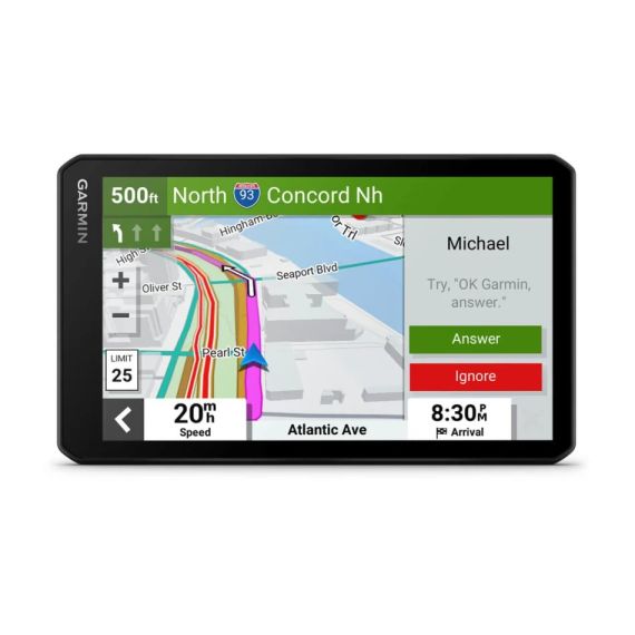 GARMIN DRIVECAM 76, GPS WITH BUILT-IN DASH CAM, 1080P, WI-FI, 140-DEGREE FIELD OF VIEW