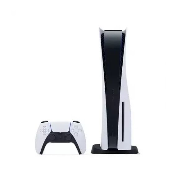 ИГРОВАЯ КОНСОЛЬ SONY PLAYSTATION 5 (DISC) 825GB WHITE; JAPANESE VERSION, 1 X GAMEPAD (DUALSENSE)