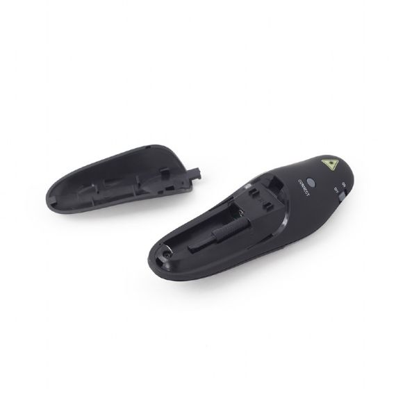 GEMBIRD WP-L-01 WIRELESS PRESENTER WITH LASER POINTER, WIRELESS 2.4 GHZ, POWER SUPPLY: 2 X AAA BATTERY, UP TO 10 M, NET WEIGHT: 84 G