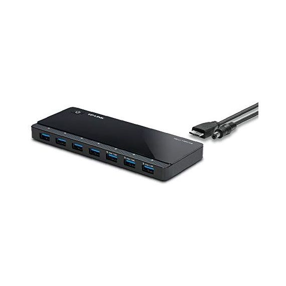 TP-LINK UH700, USB3.0 HUB, 7 PORTS, RATE OF UP TO 5GBPS, BLACK, WITH EXTERNAL POWER ADAPTER