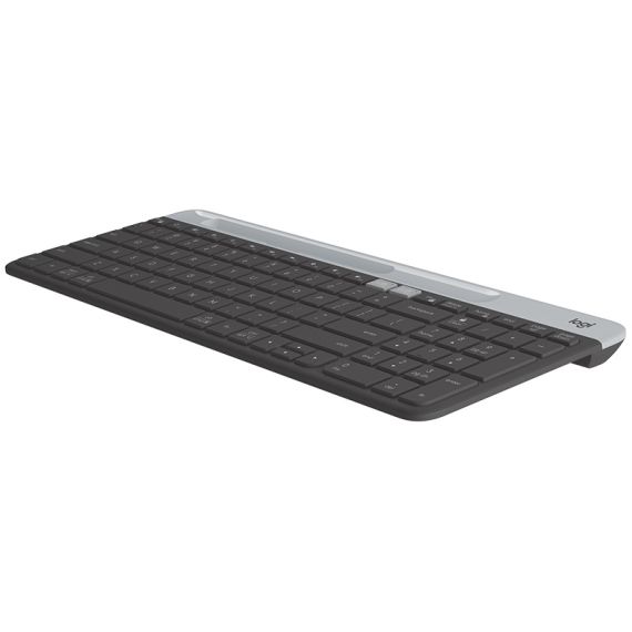 LOGITECH WIRELESS K580 SLIM MULTI-DEVICE WIRELESS KEYBOARD, LOGITECH UNIFYING 2.4GHZ WIRELESS TECHNOLOGY, BLUETOOTH LOW ENERGY, GRAPHITE - RUS