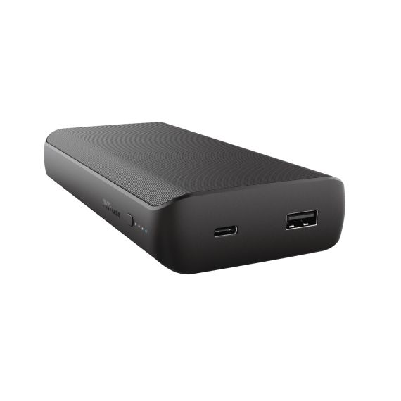 TRUST LARO 65W USB-C LAPTOP POWERBANK, HIGH-CAPACITY 65W POWERBANK TO FAST-CHARGE YOUR USB-C LAPTOP OR MACBOOK ON THE GO, (65W/ 20,000MAH)