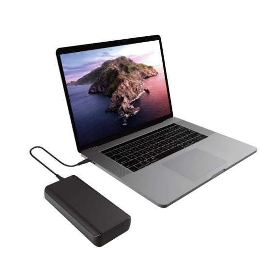 TRUST LARO 65W USB-C LAPTOP POWERBANK, HIGH-CAPACITY 65W POWERBANK TO FAST-CHARGE YOUR USB-C LAPTOP OR MACBOOK ON THE GO, (65W/ 20,000MAH)