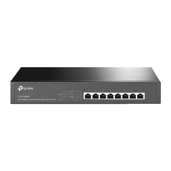 КОММУТАТОР TP-LINK TL-SG1008MP / 8 PORT / GIGABIT / POE