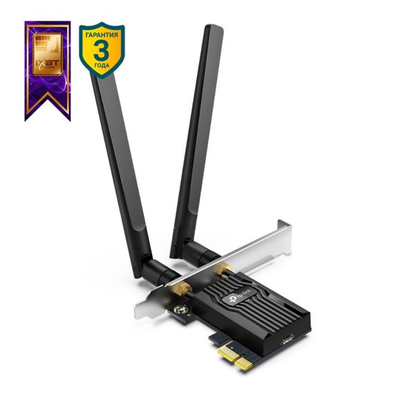 PCI EXPRESS / WI-FI 6 ADAPTER / TP-LINK ARCHER TX55E /  DUAL BAND AX3000