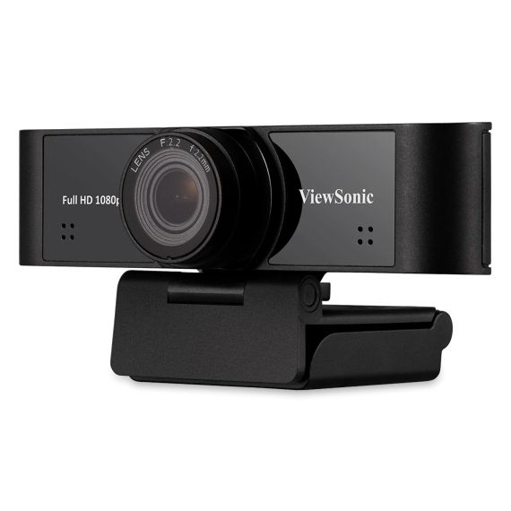 VIEWSONIC VB-CAM-001, FULL HD WEBCAM, SENSOR 2.07 MPX CMOS, UP TO 1080P@30FPS/25FPS, SUPERIOR CLARITY, WIDE FIELD OF VIEW 110°, EXCEPTIONAL LOW-LIGHT PERFORMANCE F2.2, FLEXIBLE MOUNTING OPTIONS, DUAL INTEGRATED MICROPHONES, REMARKABLE SOUND