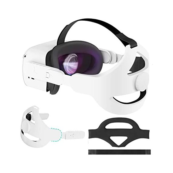 ГАРНИТУРА ВИРТУАЛЬНОЙ РЕАЛЬНОСТИ  META OCULUS QUEST 2 ADVANCED ALL-IN-ONE VR GAMING, 256GB, WHITE, US VERSION