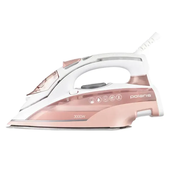 УТЮГ POLARIS PIR3074SG, 3000ВТ, БЕЛЫЙ | КОРАЛЛОВЫЙ
