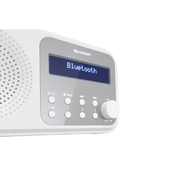 ПОРТАТИВНОЕ РАДИО SHARP DR-P420WHV01, БЕЛЫЙ
