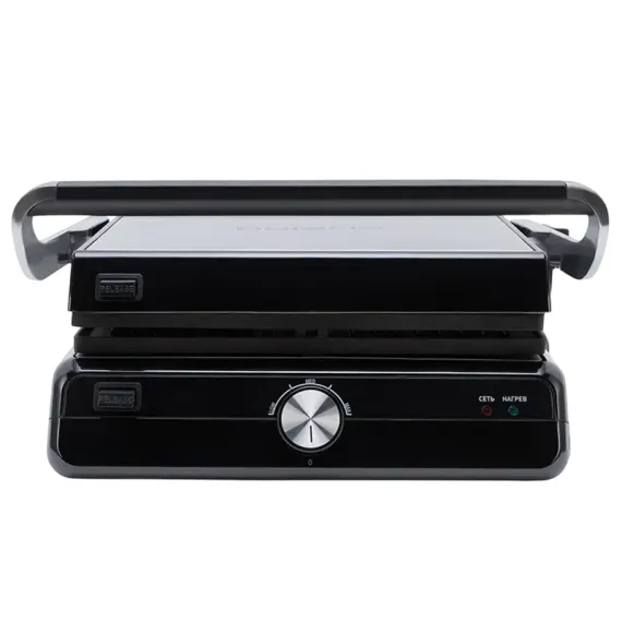 ЭЛЕКТРИЧЕСКИЙ ГРИЛЬ POLARIS PGP2102, 2000ВТ, СЕРЕБРИСТЫЙ