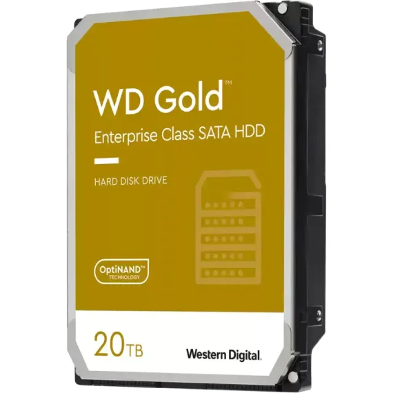 ЖЕСТКИЙ ДИСК WESTERN DIGITAL WD GOLD, 3.5", 20 TB