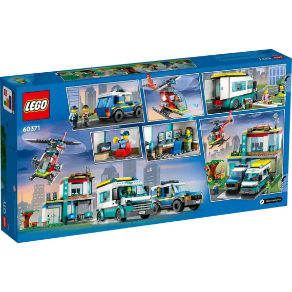 CONSTRUCTOR LEGO 60371, 6+