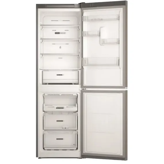ХОЛОДИЛЬНИК WHIRLPOOL W7X 81O OX 0, МЕТАЛЛИК