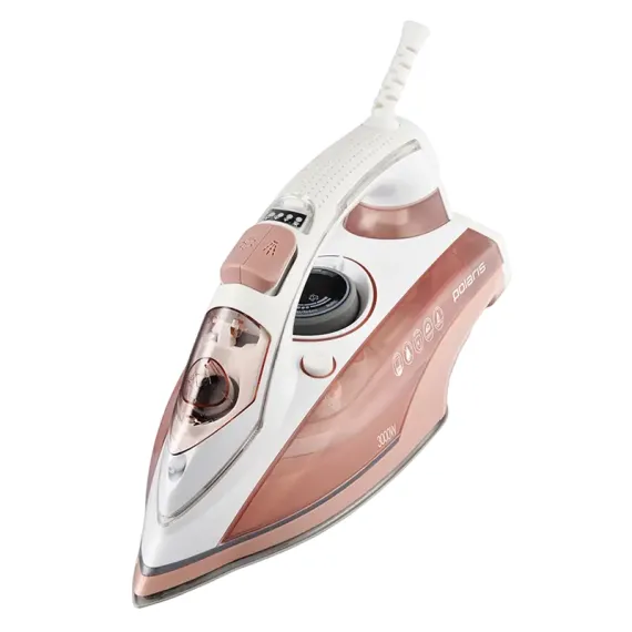 УТЮГ POLARIS PIR3074SG, 3000ВТ, БЕЛЫЙ | КОРАЛЛОВЫЙ