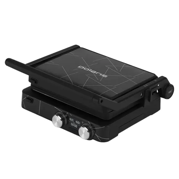 ЭЛЕКТРИЧЕСКИЙ ГРИЛЬ POLARIS PGP2502, 2000ВТ, ЧЁРНЫЙ
