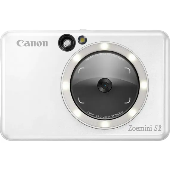 IMPRIMANTA FOTO CANON ZOEMINI S2, 2.0Ф X 3.0Ф, PEARL WHITE