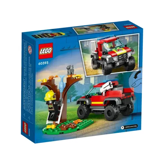 CONSTRUCTOR LEGO 60393, 5+