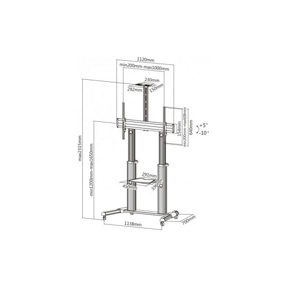 REFLECTA 100VC-SHELF