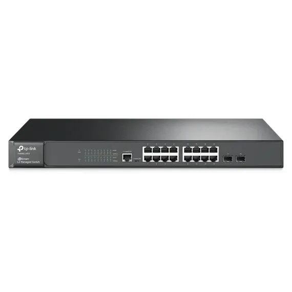 16-PORT GIGABIT SWITCH  TP-LINK "T2600G-18TS",2XSFP EXPANSION SLOT