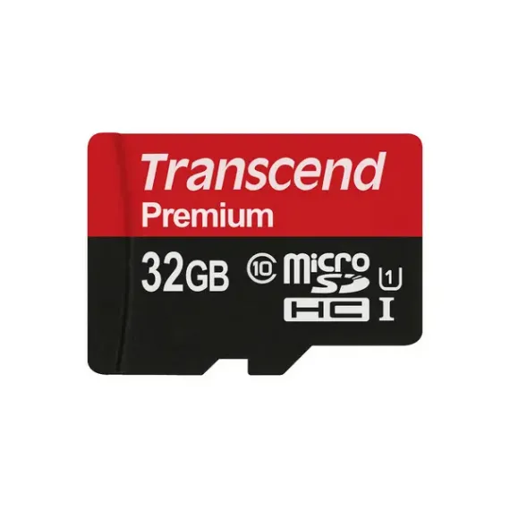 CARD DE MEMORIE TRANSCEND MICROSDHC CLASS 10, 32GB (TS32GUSDCU1)
