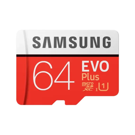 CARD DE MEMORIE SAMSUNG EVO PLUS MICROSD, 64GB (MB-MC64KA/KR)