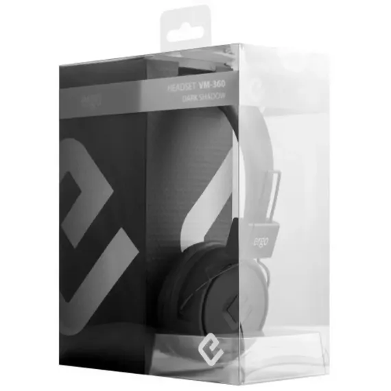 CASTI DE CALCULATOR ERGO VM360, CU FIR, NEGRU