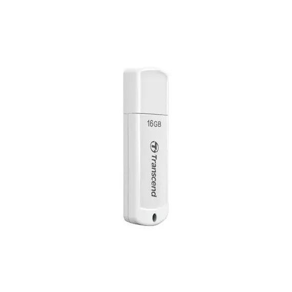 USB FLASH НАКОПИТЕЛЬ TRANSCEND JETFLASH 370, 16ГБ, WHITE