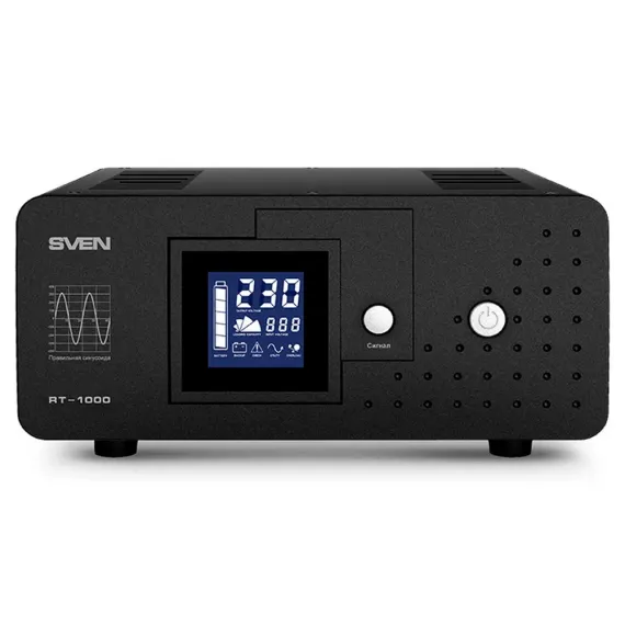 ИСТОЧНИК БЕСПЕРЕБОЙНОГО ПИТАНИЯ SVEN RT-1000, ЛИНЕЙНО-ИНТЕРАКТИВНЫЙ, 1000VA, БАШНЯ