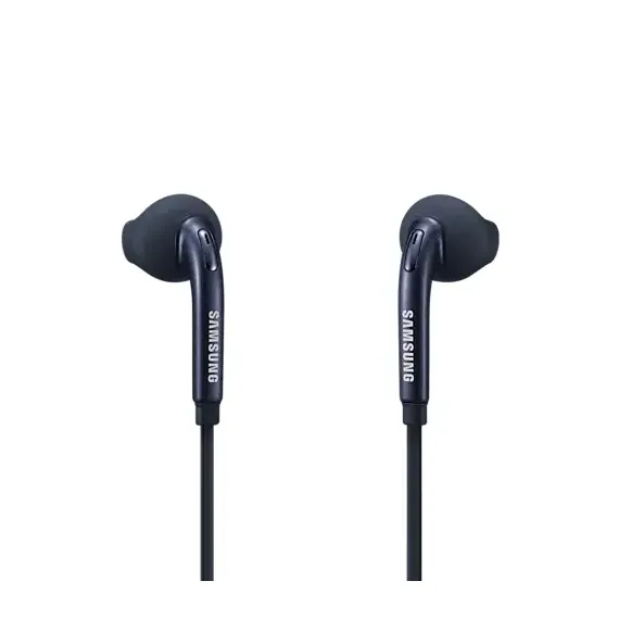 CASTI PENTRU TELEFOANE MOBILE SAMSUNG S6 EG920, CU FIR, NEGRU