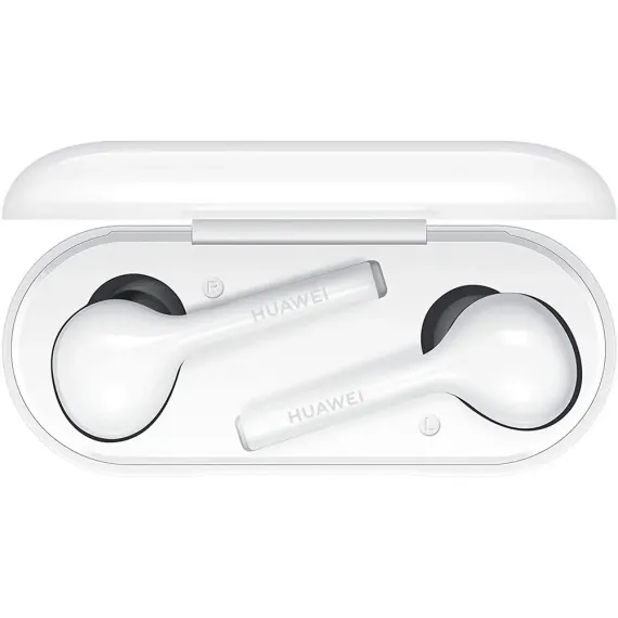 CASTI PENTRU TELEFOANE MOBILE HUAWEI FREEBUDS LITE, FARA FIR, ALB