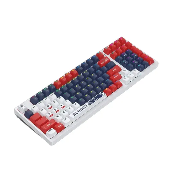 TASTATURA BLOODY S98, CU FIR, BLEUMARIN