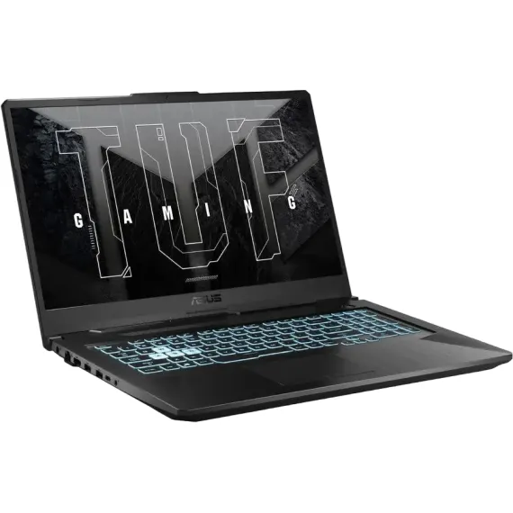 LAPTOP GAMING 17,3" ASUS TUF GAMING F17 FX706HF, GRAPHITE BLACK, INTEL CORE I5-11400H, 16GB/512GB, FARA SO