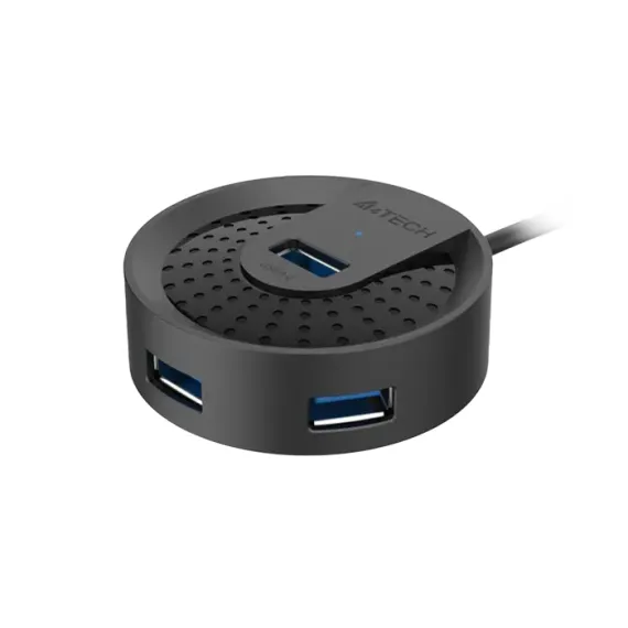 ADAPTOR HUB A4TECH HUB-30, NEGRU