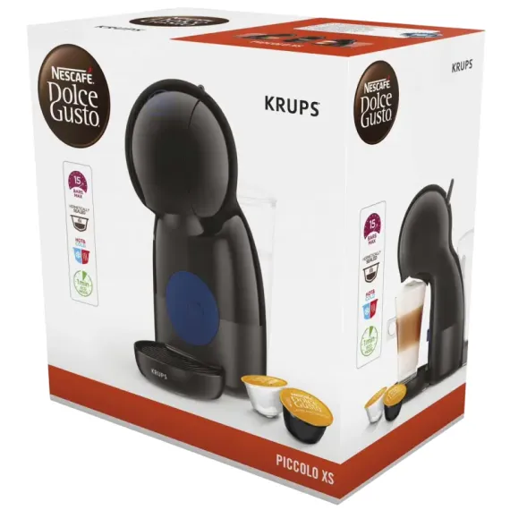 КАПСУЛЬНАЯ КОФЕВАРКА KRUPS KP1A0810, 1600ВТ, ЧЁРНЫЙ