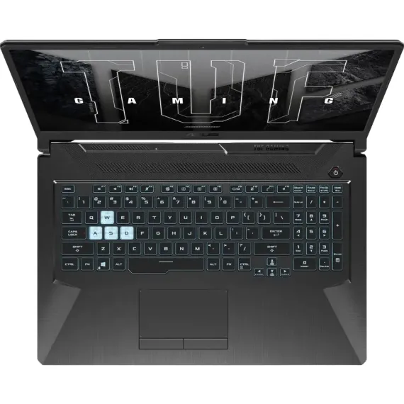 LAPTOP GAMING 17,3" ASUS TUF GAMING F17 FX706HF, GRAPHITE BLACK, INTEL CORE I5-11400H, 16GB/512GB, FARA SO