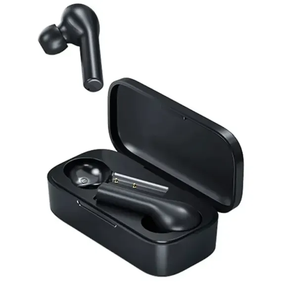 CASTI PENTRU TELEFOANE MOBILE XIAOMI QCY T5, BLUETOOTH, NEGRU