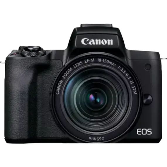 БЕЗЗЕРКАЛЬНЫЙ ФОТОАППАРАТ CANON EOS M50 MARK II + EF-M 18-150 IS, ЧЁРНЫЙ