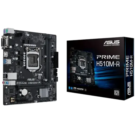МАТЕРИНСКАЯ ПЛАТА ASUS PRIME H510M-R R2.0-SI, LGA1200, INTEL H510, MICRO-ATX