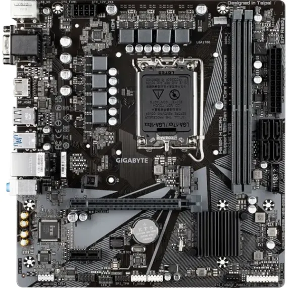 PLACA DE BAZA GIGABYTE H610M H, LGA1700, INTEL H610, MICRO-ATX