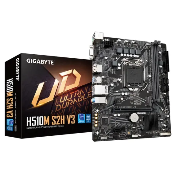 МАТЕРИНСКАЯ ПЛАТА GIGABYTE H510M S2H V3, LGA1200, INTEL H470, MICRO-ATX