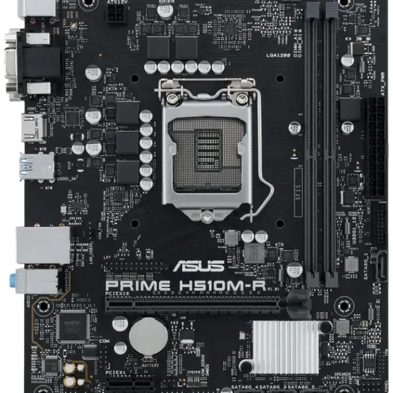 МАТЕРИНСКАЯ ПЛАТА ASUS PRIME H510M-R R2.0-SI, LGA1200, INTEL H510, MICRO-ATX