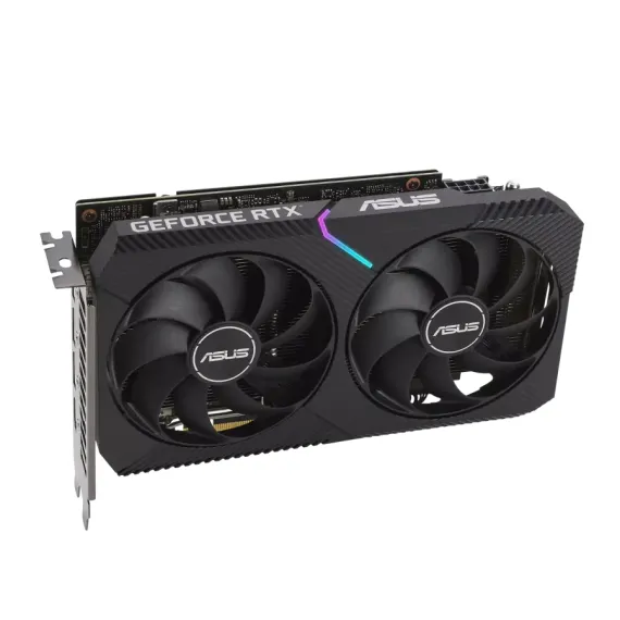 ВИДЕОКАРТА ASUS DUAL-RTX3060-O8G,  8GB GDDR6 128БИТ (DUAL-RTX3060-O8G)