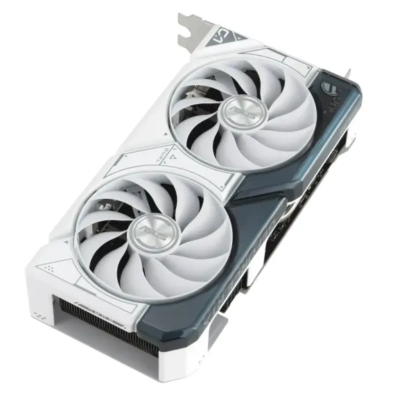 ВИДЕОКАРТА ASUS DUAL-RTX4060TI-O8G-WHITE,  8GB GDDR6 128БИТ (DUAL-RTX4060TI-O8G-WHITE)