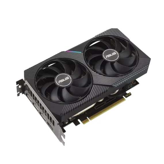 ВИДЕОКАРТА ASUS DUAL-RTX3060-O8G,  8GB GDDR6 128БИТ (DUAL-RTX3060-O8G)