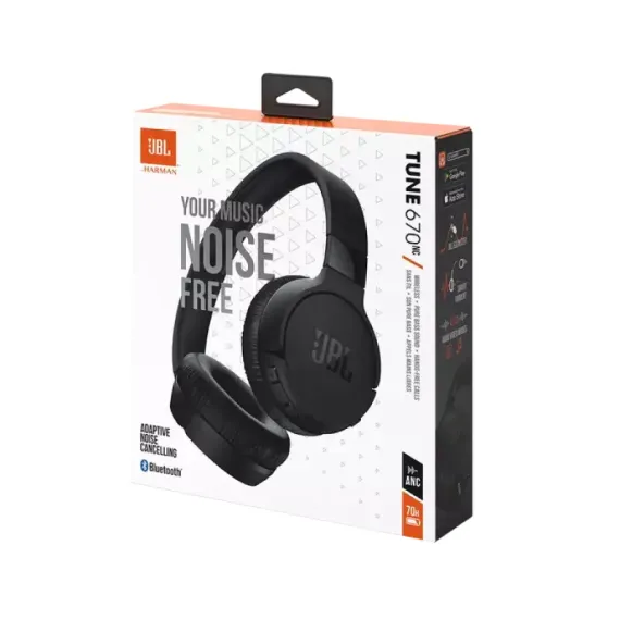 CASTI JBL TUNE 670 NC, NEGRU