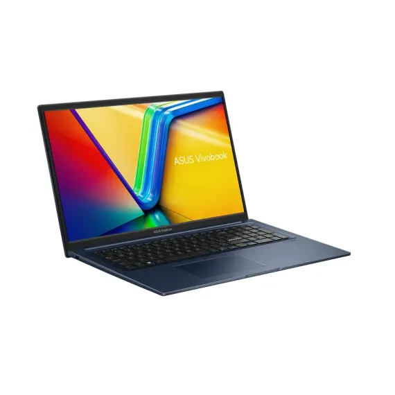 НОУТБУК 17,3" ASUS VIVOBOOK 17 X1704ZA, QUIET BLUE, INTEL CORE I7-1255U, 16ГБ/1024ГБ, БЕЗ ОС