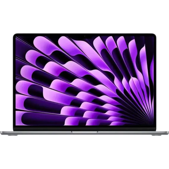 НОУТБУК 15,3" APPLE MACBOOK AIR A2941, КОСМИЧЕСКИЙ СЕРЫЙ, M2 WITH 8-CORE CPU AND 10-CORE GPU, 16ГБ/512ГБ, MACOS VENTURA
