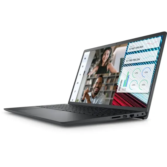 НОУТБУК ДЛЯ БИЗНЕСА 15,6" DELL VOSTRO 3520, CARBON BLACK, INTEL CORE I5-1235U, 16ГБ/512ГБ, LINUX UBUNTU