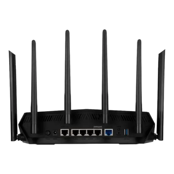 БЕСПРОВОДНОЙ МАРШРУТИЗАТОР ASUS TUF-AX6000, ЧЁРНЫЙ